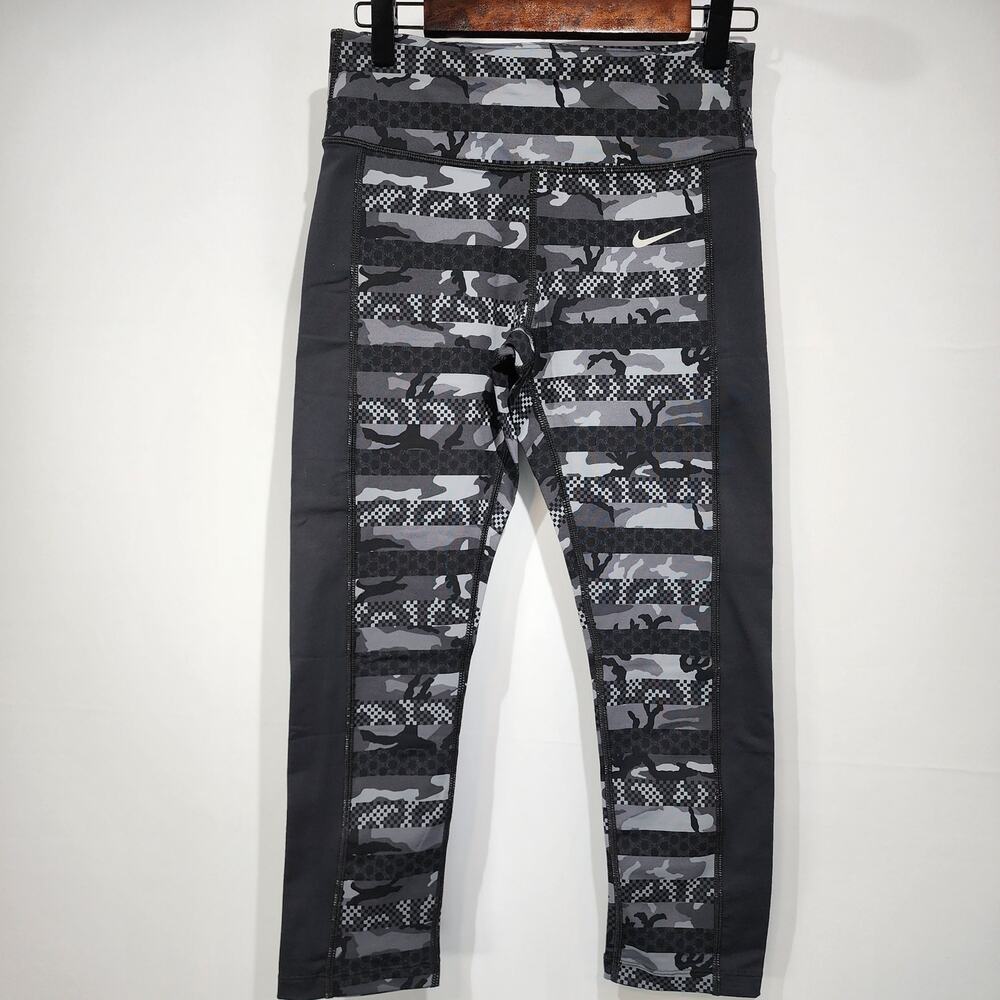 Nike Dri-Fit Epic Lux Running Capri Gray/Black S